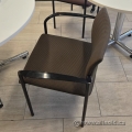 Brown Fabric Office Guest Chair